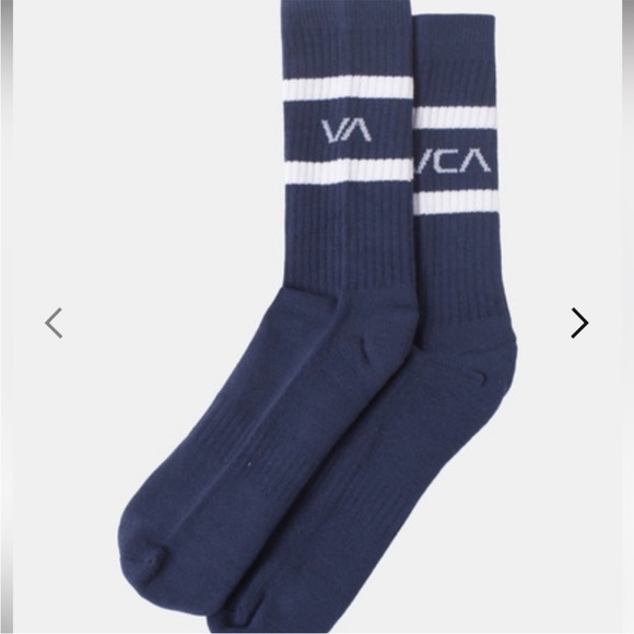 RVCA 2 pk crew socks - Picture 3 of 4